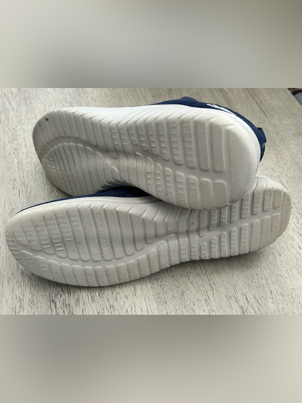 Skechers Ultra Flex 2.0 Cryptic Men 12 Navy Blue Slip On Air Cooled Memory Foam - Picture 10 of 11